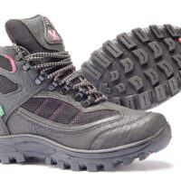 BOTA MOTOCICLISTA FEMININO MIURA TREKKING ROSA PRETO