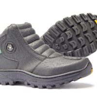 BOTA MOTOCICLISTA MASCULINO MIURA ZIPER PRETO