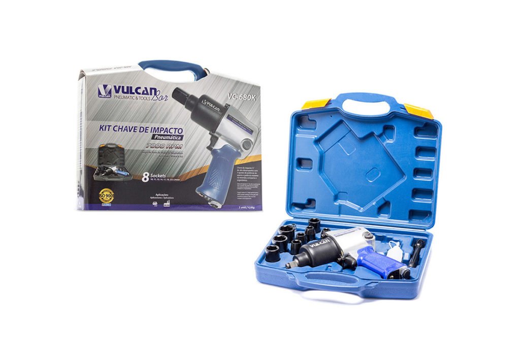 CHAVE DE IMPACTOR VULCANBOR INDUSTRIAL PARA AUTO TORQUE NM