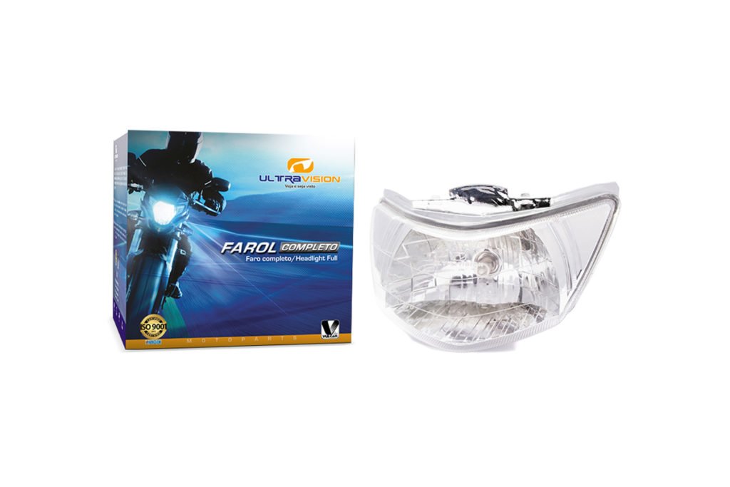 FAROL COMPLETO ULTRAVISION HONDA BIZ