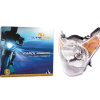 FAROL COMPLETO ULTRAVISION HONDA CG TITAN MIX