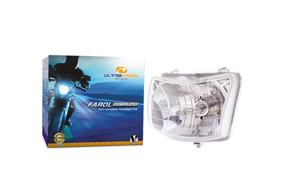 FAROL COMPLETO ULTRAVISION HONDA NXR BROS