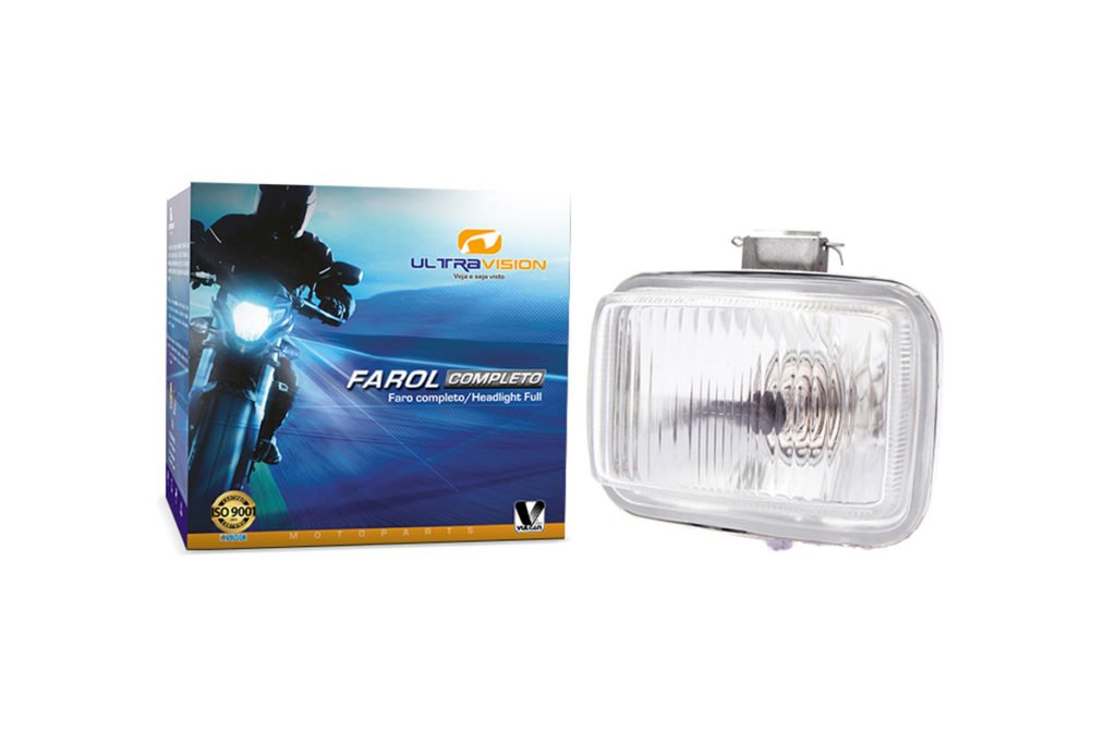 FAROL COMPLETO ULTRAVISION HONDA NXR BROS XRR NX XR TORNADO