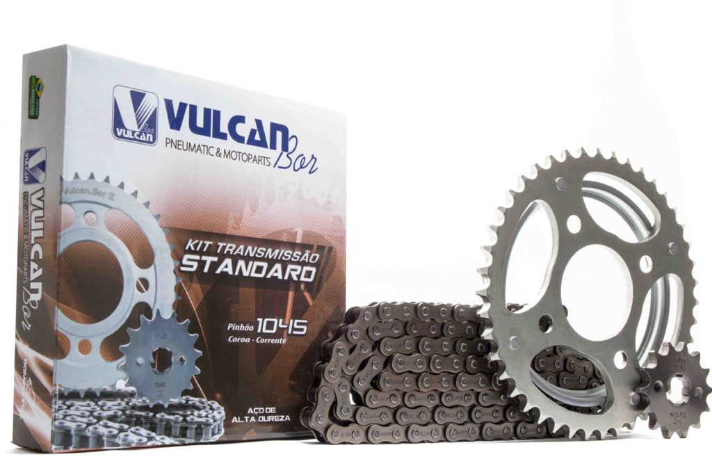 KIT TRANSMISSAO DOMINATOR HONDA CG FAN