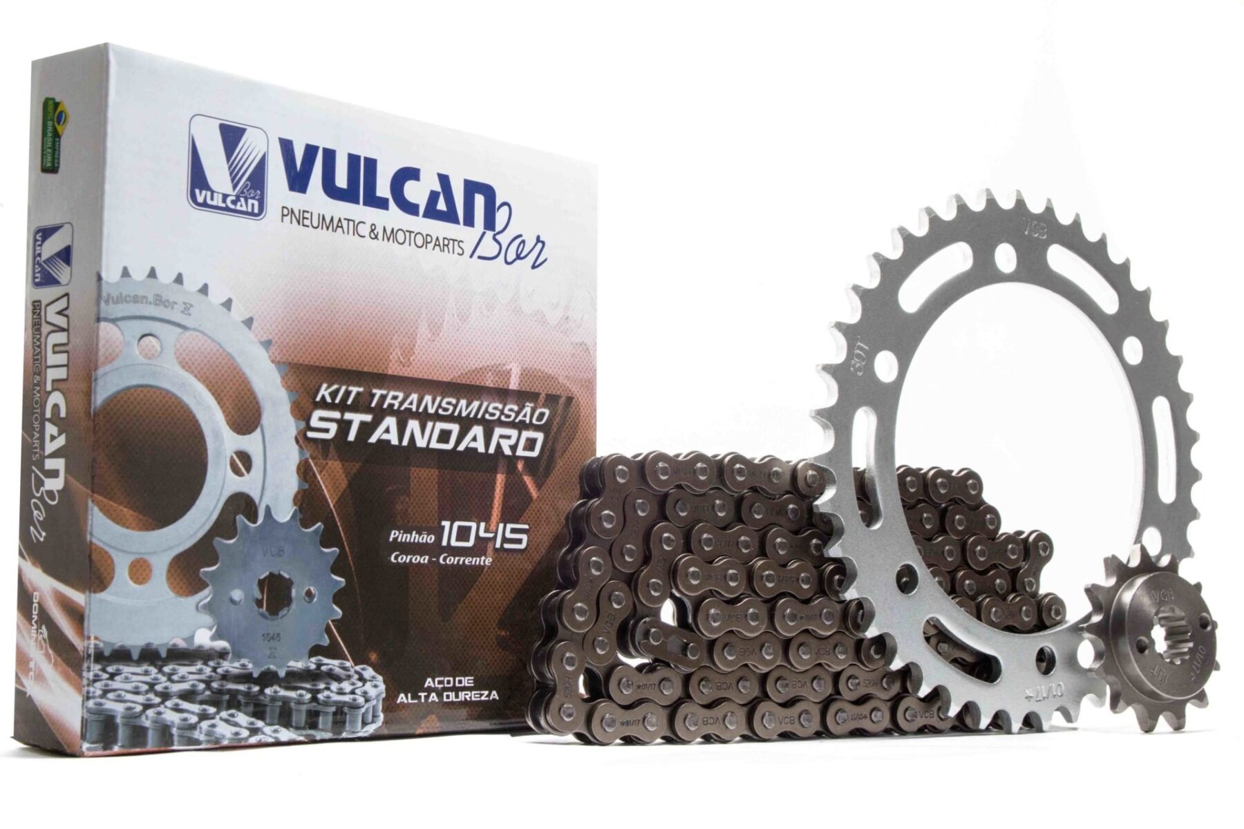 KIT TRANSMISSAO DOMINATOR HONDA XRE