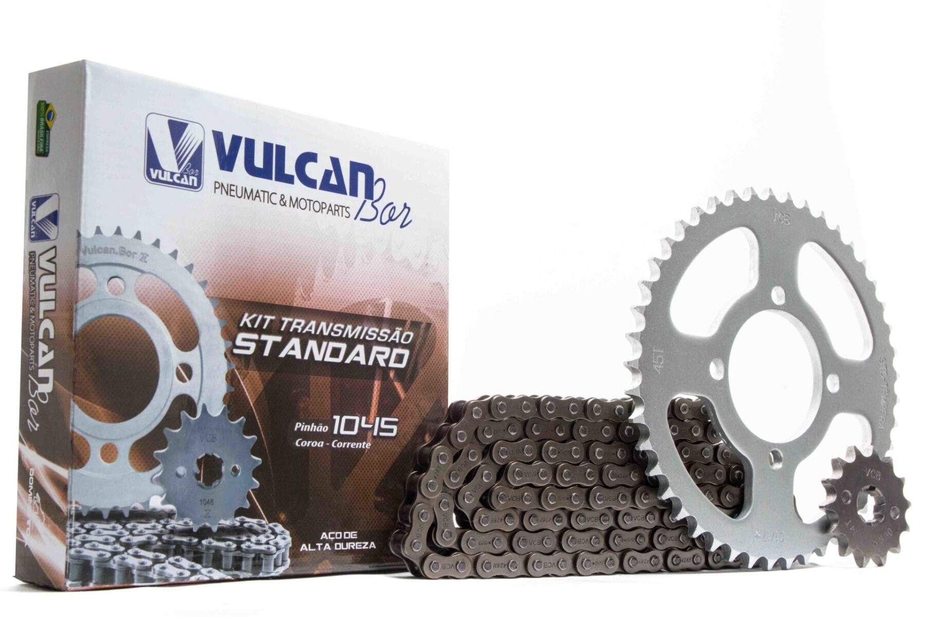 KIT TRANSMISSAO DOMINATOR YAMAHA YBR FACTOR