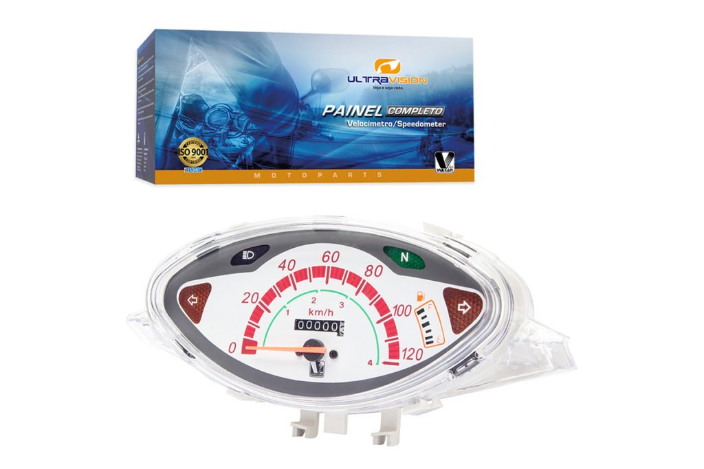 PAINEL COMPLETO ULTRAVISION HONDA BIZ C COM INDICADOR DE COMBUSTIVEL