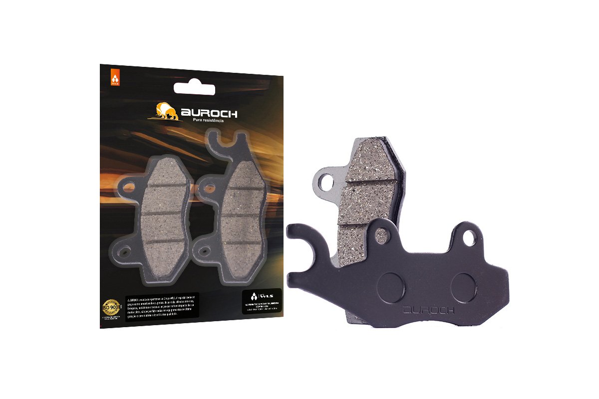PASTILHA DE FREIO AUROCH YAMAHA FAZER YS XTZ LADER BRASIL