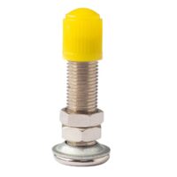 VALVULA VULCANBOR PARA BICICLETA ZINCO AMARELO