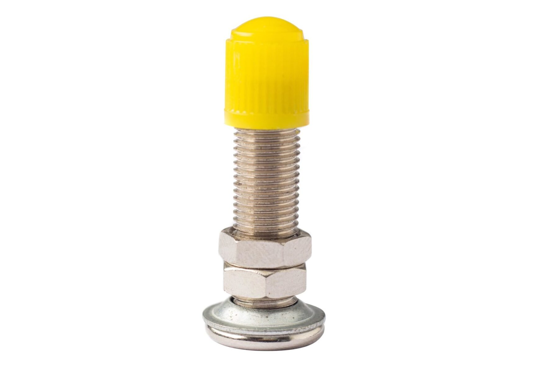 VALVULA VULCANBOR PARA BICICLETA ZINCO AMARELO