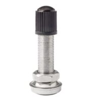 VALVULA VULCANBOR PARA BICICLETA ZINCO PRETO
